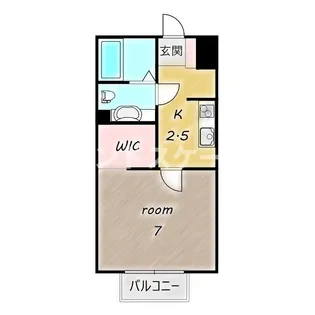 パルハイム2003C【1階】の間取り