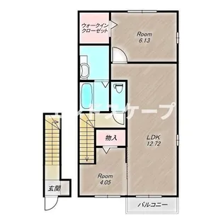 ジュリエット【2階】の間取り