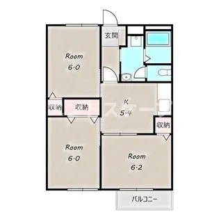 ノールセゾン I【2階】の間取り