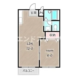 プラネット Ⅰ【2階】の間取り