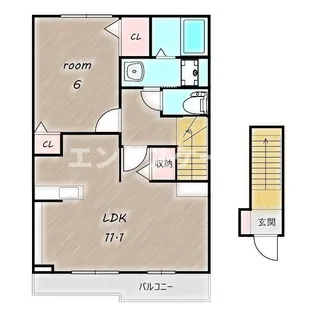 レガーロ【2階】の間取り