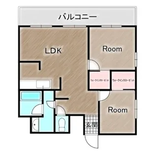 アーバンポイント高崎【5階】の間取り