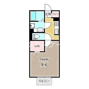 プレシャス育英【1階】の間取り