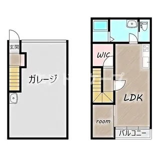 SOUTH-GARAGEの間取り