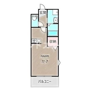 カーサ・セレーノ【3階】の間取り