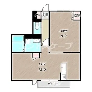 Casa Sosiego【1階】の間取り