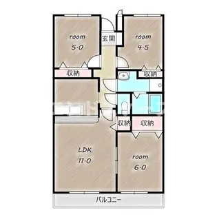 ルミエール【2階】の間取り