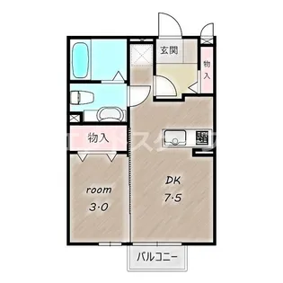 マリナ グランデ A【2階】の間取り