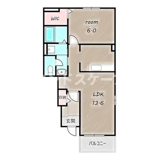 レジデンス フジ【1階】の間取り