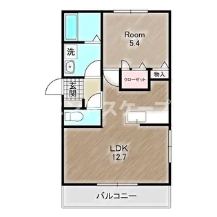 カスタリアⅦ【2階】の間取り