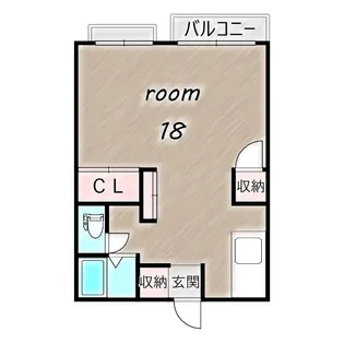 ドリームハイツ【203号室】の間取り