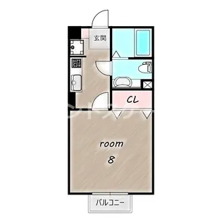 ヴィクトワール【2階】の間取り