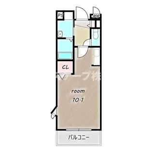ナカイパレス PartⅡ【2階】の間取り