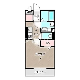 グランディーオ【3階】の間取り