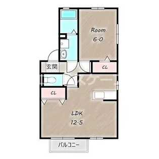 ボナール A【2階】の間取り