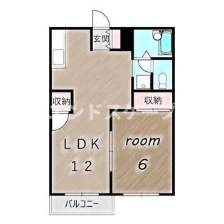 ドリームハイツ【205号室】の間取り