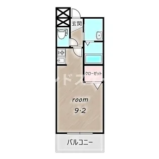 グロウステイト E【2階】の間取り