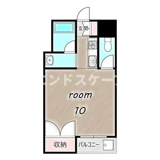 クオリティハイツ稲荷町【3階】の間取り