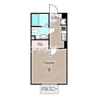 メゾンK江木【2階】の間取り