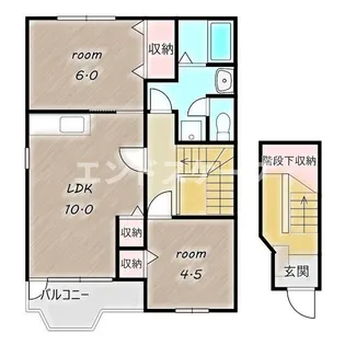 エスポワール【2階】の間取り