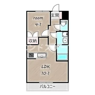 プロニティ ピア ’09【2階】の間取り