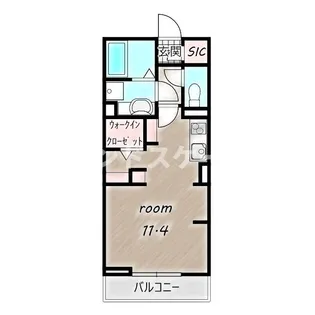 ロイジェントイン前橋【3階】の間取り