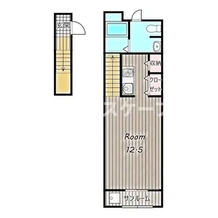 アルカンシェル【2階】の間取り