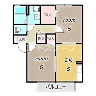 プリマヴェーラ【1階】の間取り