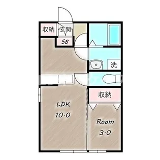 アメニティー A【2階】の間取り