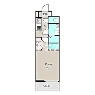 ガーデン 宮【3階】の間取り