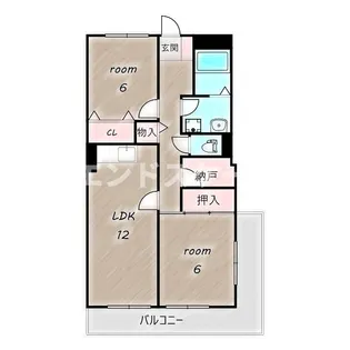 ファミール2000 A【3階】の間取り