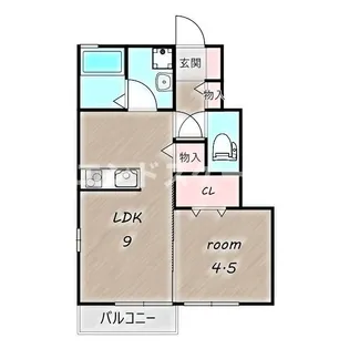 リビングタウン下石倉 C【1階】の間取り