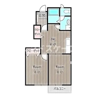 アフロート【1階】の間取り