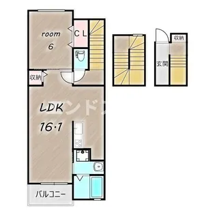 ネオ ファミール【3階】の間取り