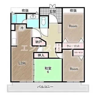 T-one MIYAHARA East A【402号室】の間取り