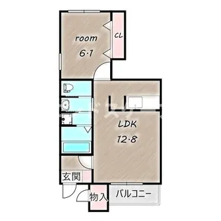 スペース ルーメンⅡ【1階】の間取り