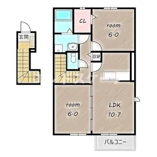 未来 Ⅰ【2階】の間取り