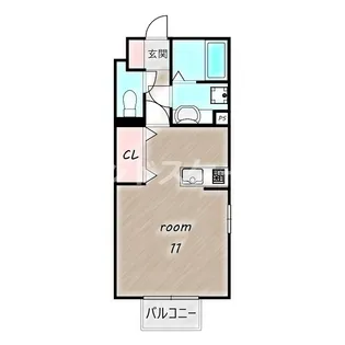 ベルテ【1階】の間取り