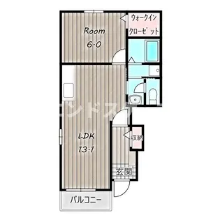 メゾン Wisteria【1階】の間取り