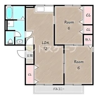 グレイスエステート A【1階】の間取り
