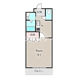 ポンテ アルト【3階】の間取り