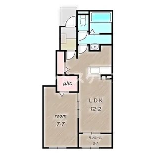 ユニスト【1階】の間取り