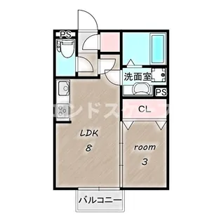 МNハウス和田多中 B【2階】の間取り