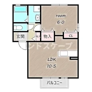 アージュ Ⅲ【1階】の間取り