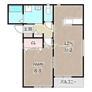 カルミア【1階】の間取り