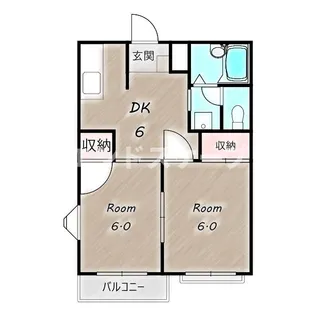 ウインダム27【2階】の間取り