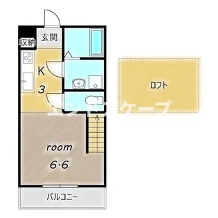 フォレスターナ【2階】の間取り