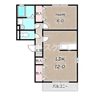 エスペランサ【1階】の間取り