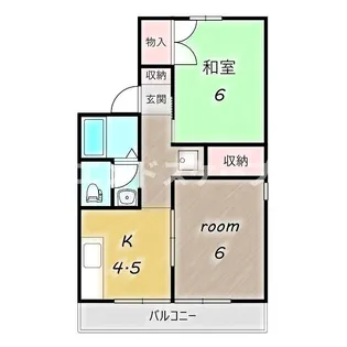 ラムールフォー【2階】の間取り
