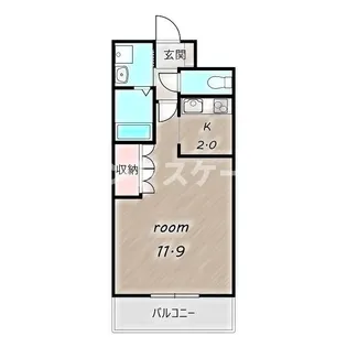 アランチーノ【2階】の間取り